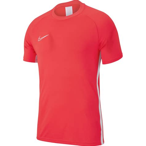 nike academy 19 training kurzarm top bright crimson-weiß|Nike Academy 19 Training Top .